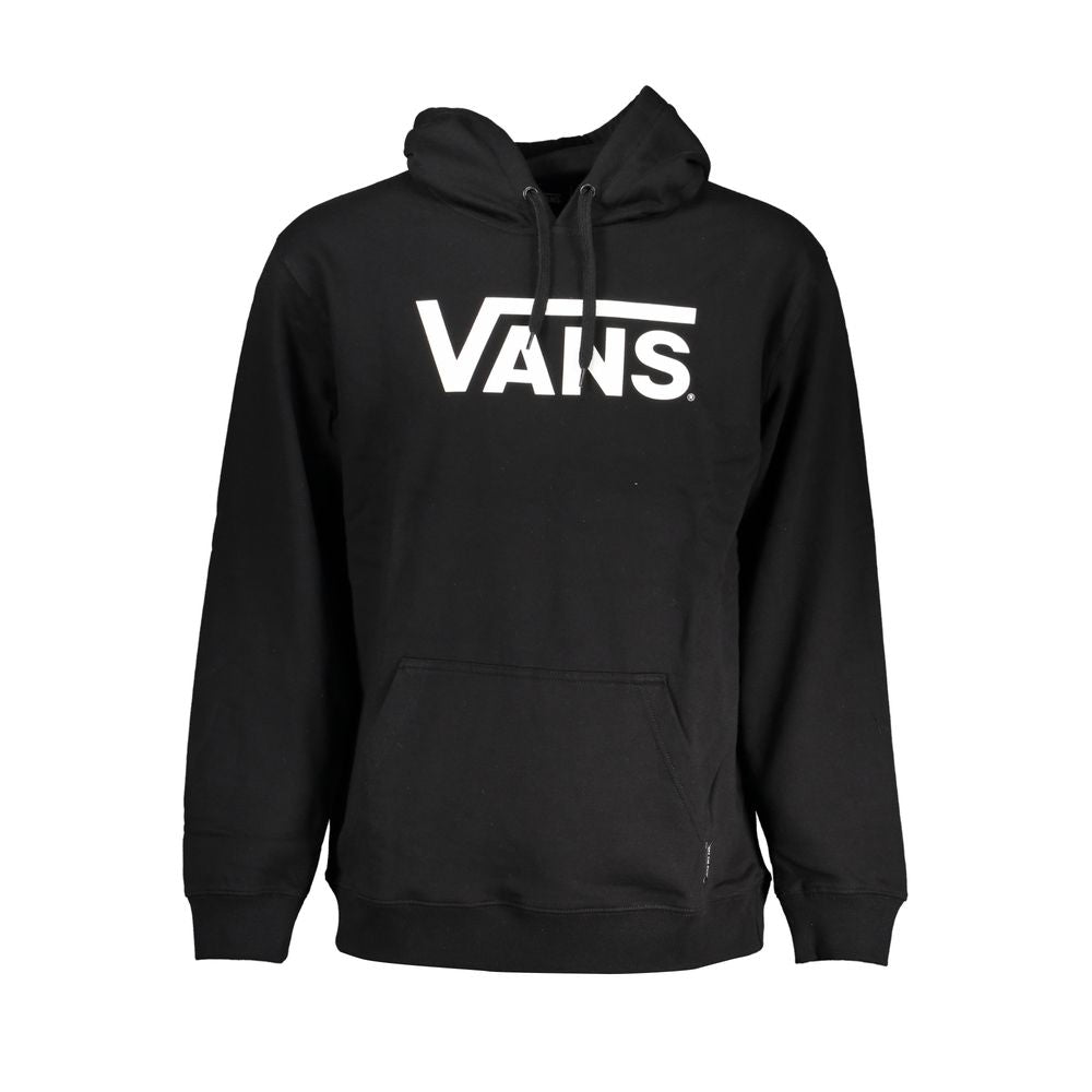 Vans Crna dukserica s kapuljačom i printom