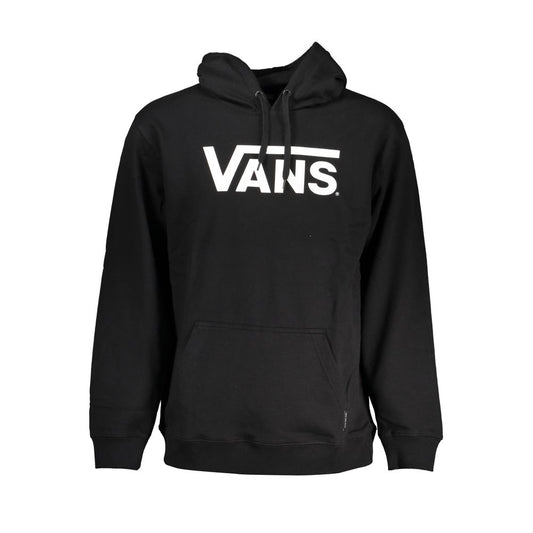 Vans Crna dukserica s kapuljačom i printom