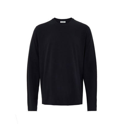 Jil Sander Crna majica dugi rukav