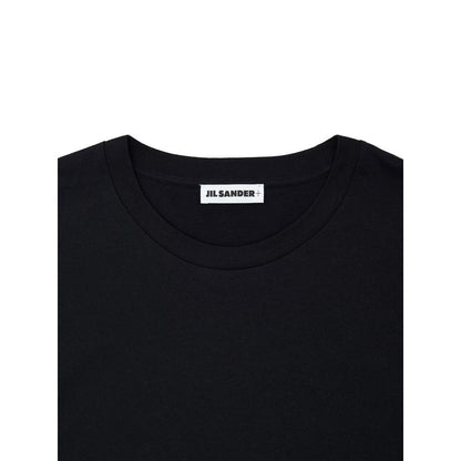 Jil Sander Crna majica dugi rukav