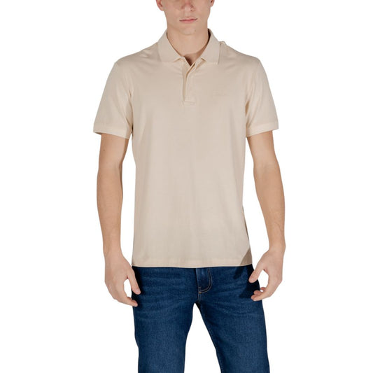 EA7 Emporio Armani Bež polo majica kratki rukav