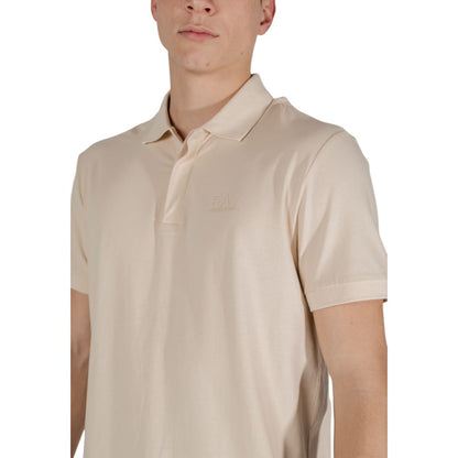 EA7 Emporio Armani Bež polo majica kratki rukav