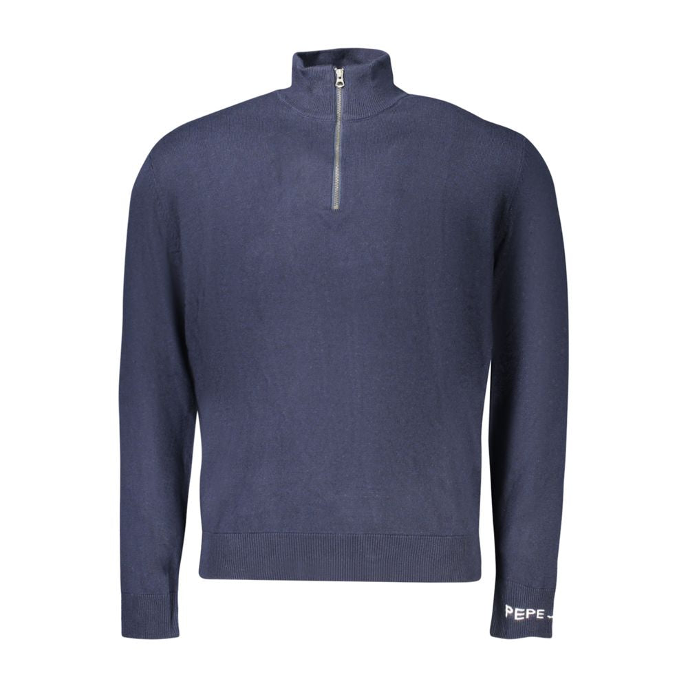 Pepe Jeans Plavi zip džemper