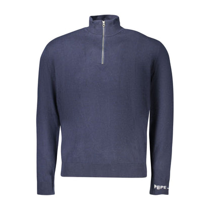 Pepe Jeans Plavi zip džemper