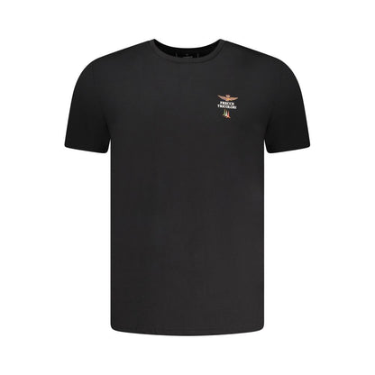 Aeronautica Militare Crna majica kratki rukav
