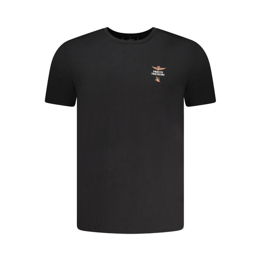 Aeronautica Militare Crna majica kratki rukav