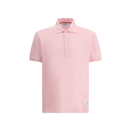 Thom Browne Roza polo majica kratki rukav NOVA KOLEKCIJA