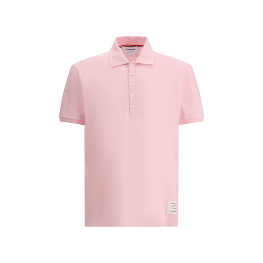 Thom Browne Roza polo majica kratki rukav NOVA KOLEKCIJA