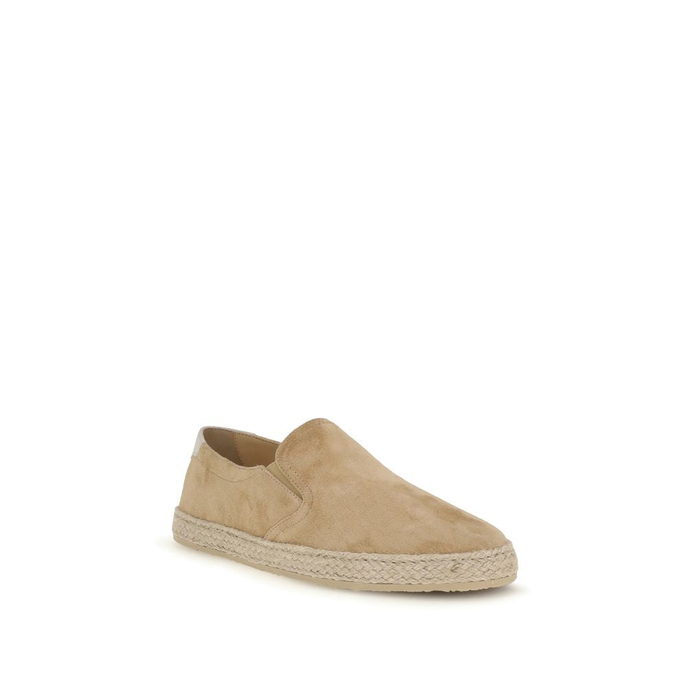 Brunello Cucinelli Bež slip on cipele NOVA KOLEKCIJA