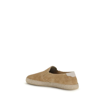 Brunello Cucinelli Bež slip on cipele NOVA KOLEKCIJA