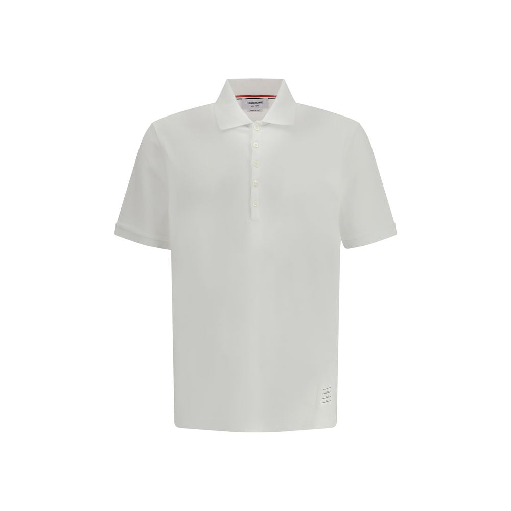 Thom Browne Bijela Polo majica kratki rukav NOVA KOLEKCIJA