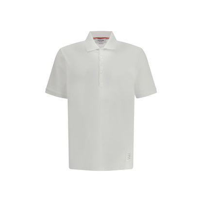 Thom Browne Bijela Polo majica kratki rukav NOVA KOLEKCIJA