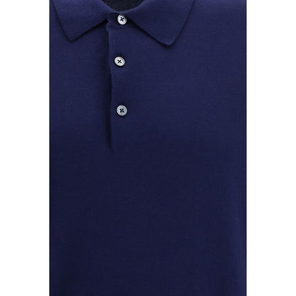 Tom Ford Plava polo majica dugi rukav NOVA KOLEKCIJA